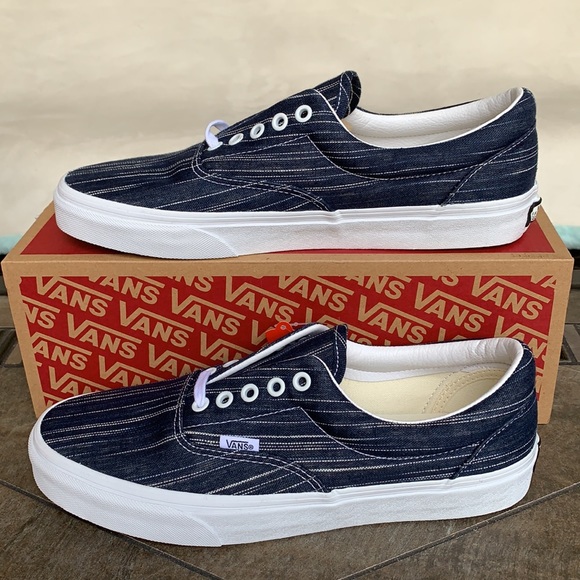 VANS ERA SUITING Dress Blues/Stripes WMNS - Picture 3 of 15